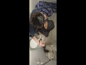 Skandal Jilbab Sange Ngewe Sambil Nangis Menikmati poster